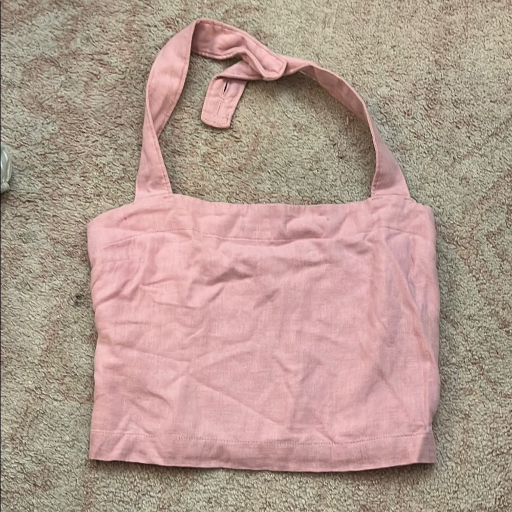 Abercrombie & Fitch Pink Tank Top
